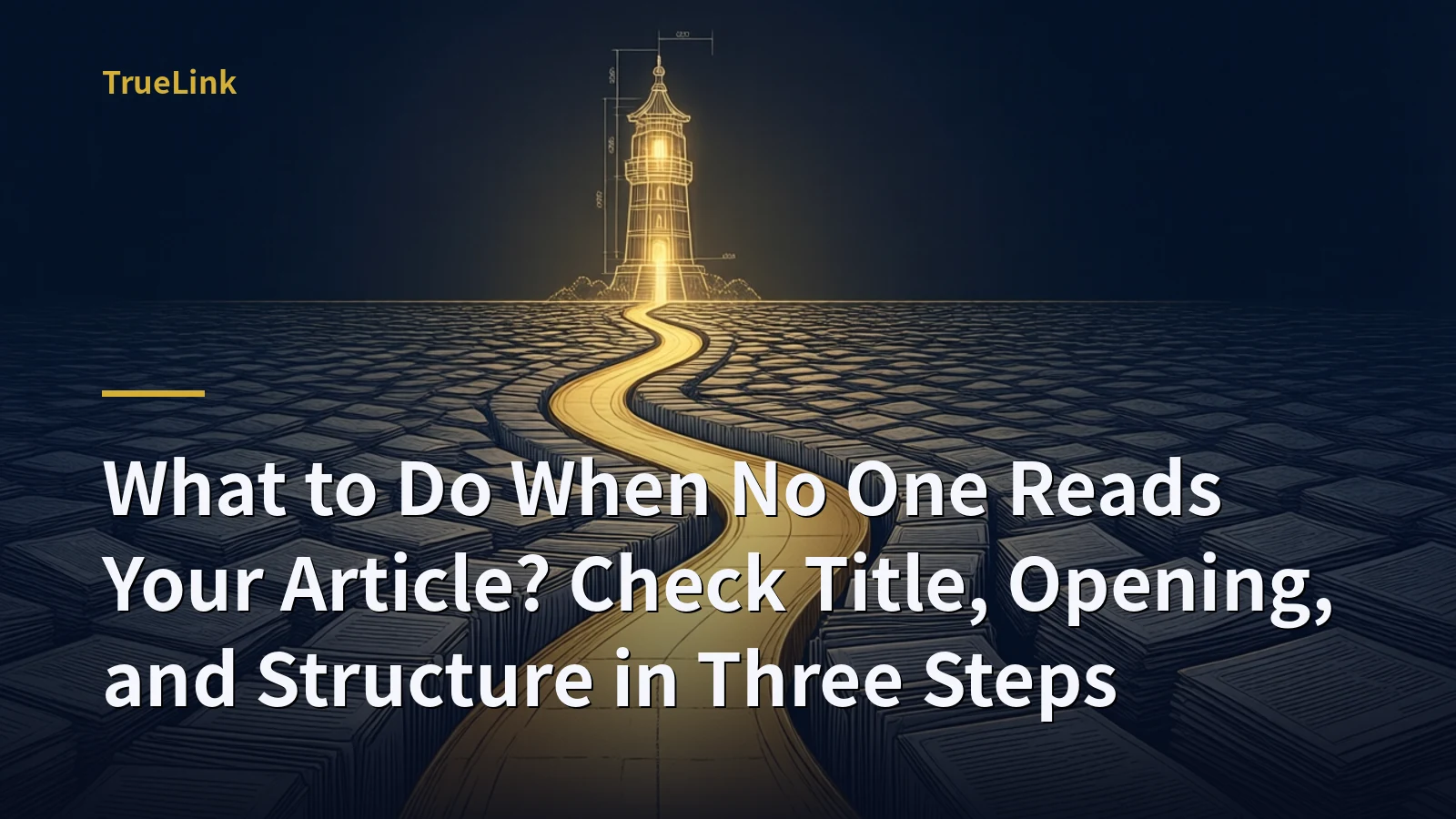 What to Do When No One Reads Your Article? Check Title, Opening, and Structure in Three Steps