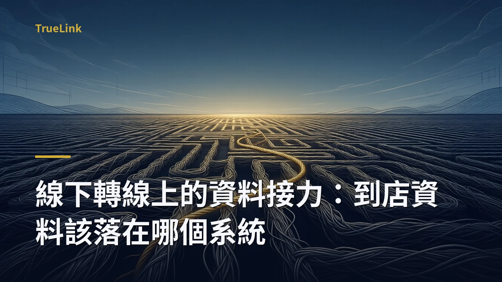 線下轉線上的資料接力：到店資料該落在哪個系統
