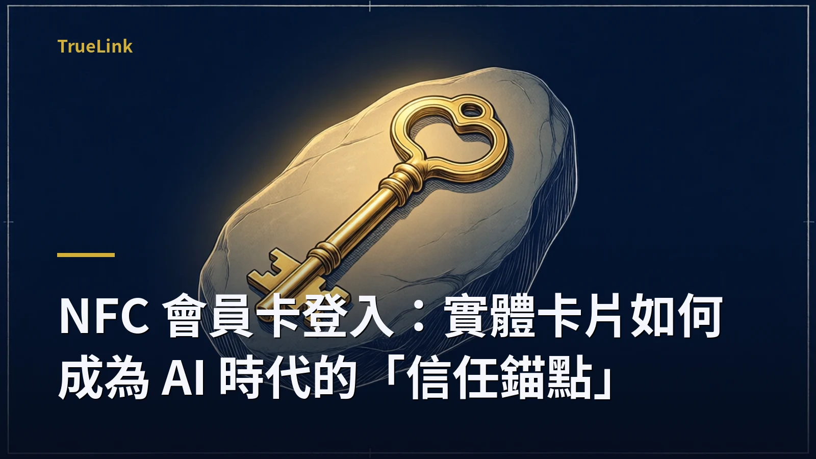 NFC 會員卡登入：實體卡片如何成為 AI 時代的「信任錨點」