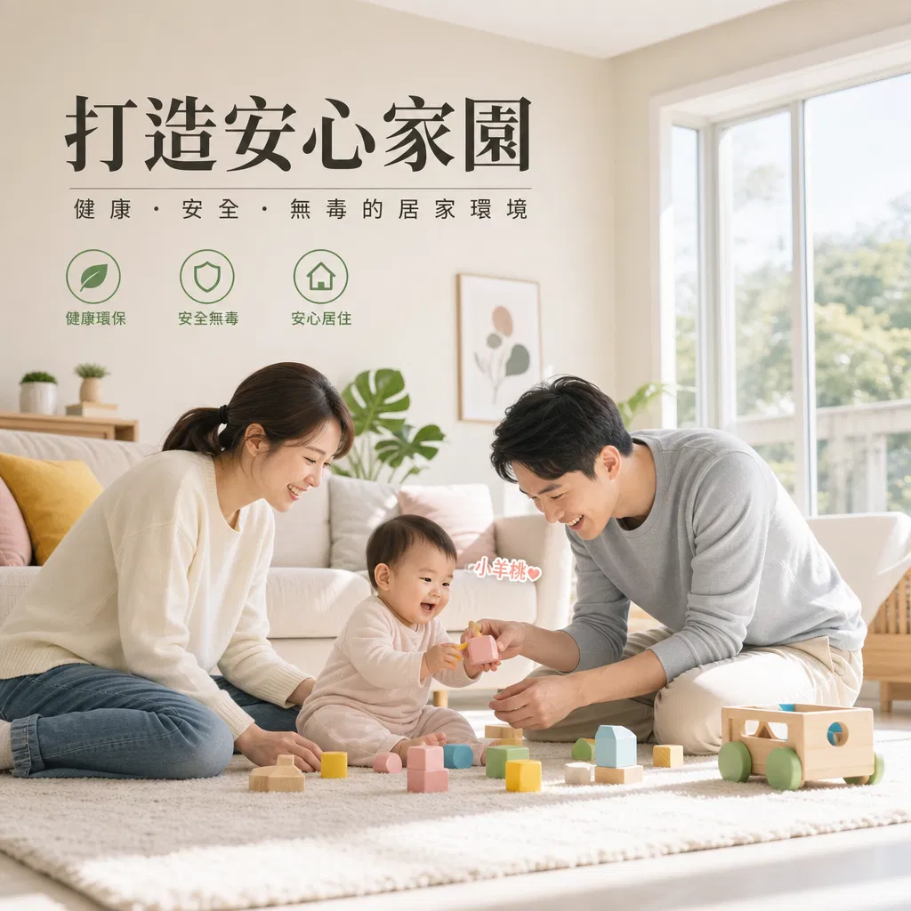 小楊桃的安心家園，無毒油漆打造健康居家環境