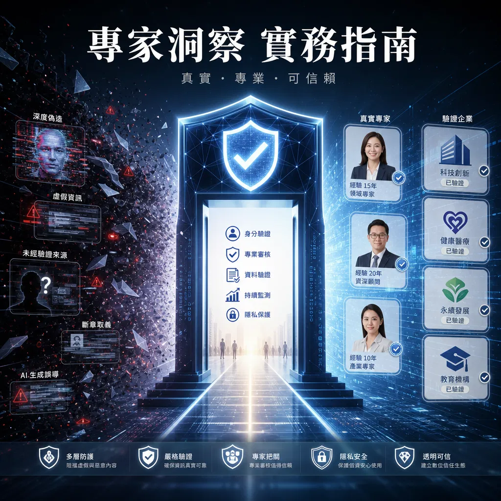 消費者透過 TrueLink 驗證專家資格，找到可信賴的顧問